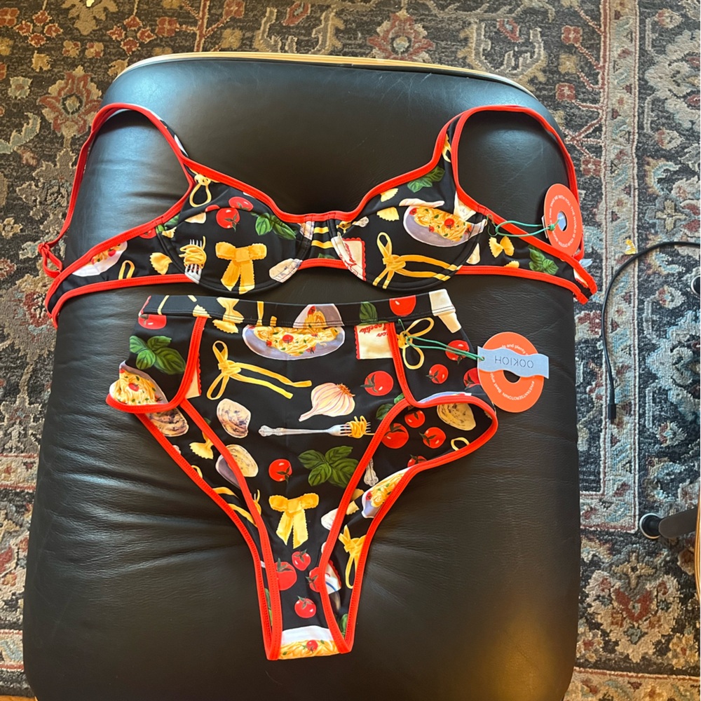 NWT Lisa Says Gah 2 piece bikini